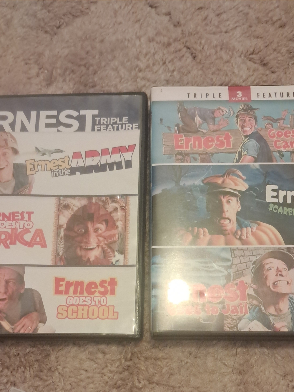 Ernest Triple Feature DVD Collection - Multicolor movie lot